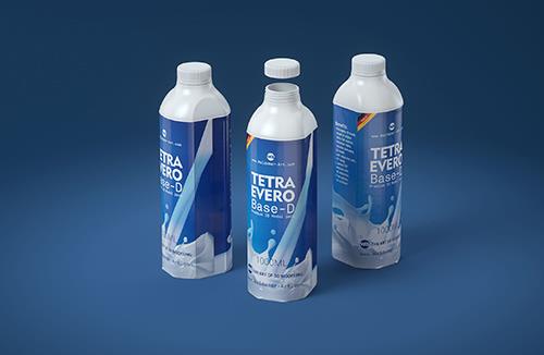 Packaging 3D model pak of Tetra Pack Top Midi 330ml with Eifel-O38