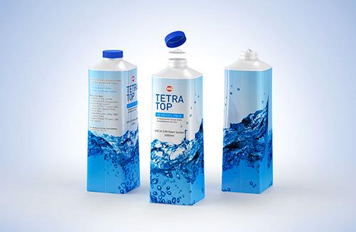 Smoothie Plastic Bottle 300ml packaging 3d model