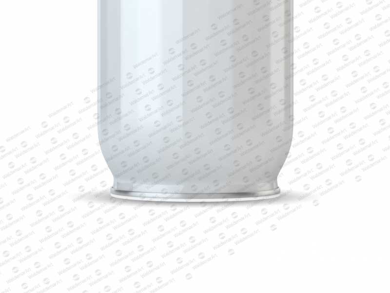 Packaging MockUp of Metal Bottle For Juices and other drinks