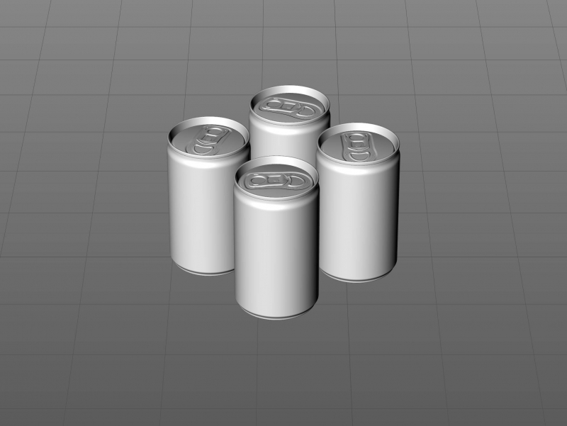 Ball/Rexam Soda Metal Can 150ml Premium 3D model pack