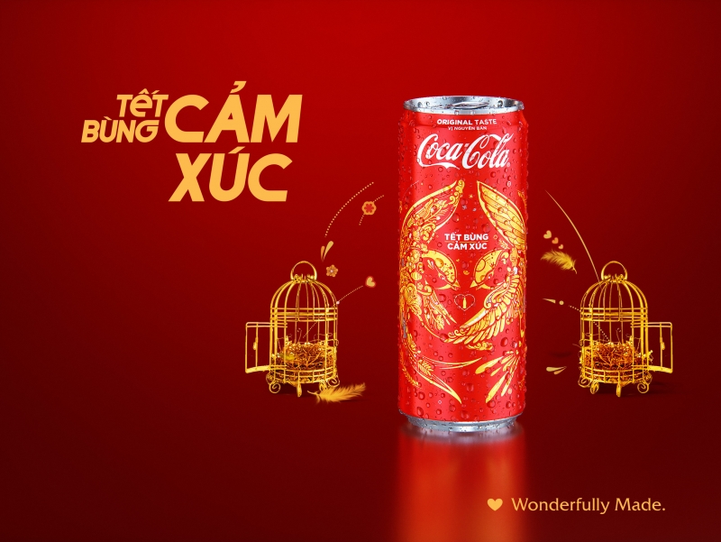 Coca-Cola 3D visualization