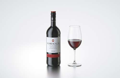 Maestro - packaging 3d model of a bottle for a wine, oil, milk or vinegar