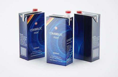SIG combiBloc Compact 200ml with combiSmart closure packaging 3D model