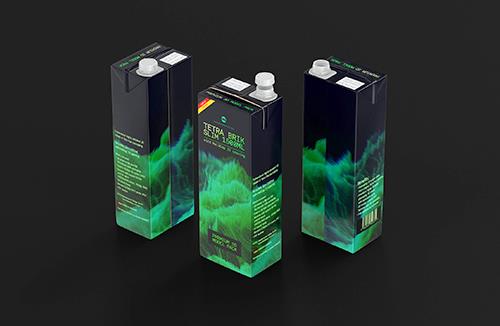Elopak Pure-Pak Diamond Square 500ml carton packaging 3D model pack