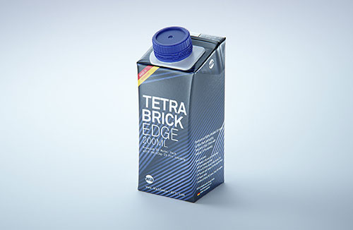 Anticeptic Gel Plastic Bottle 500ml (sharp egdes) packaging 3D model