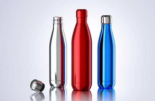 Beer glass bottle 500ml 3d model with Swing Top closure