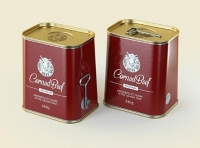 Corned Beef metal cans 340g (2 set) with the key packaging 3d model