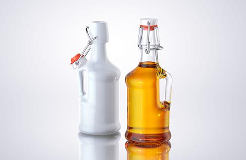Olivio - 3d model of the glass bottle for oils
