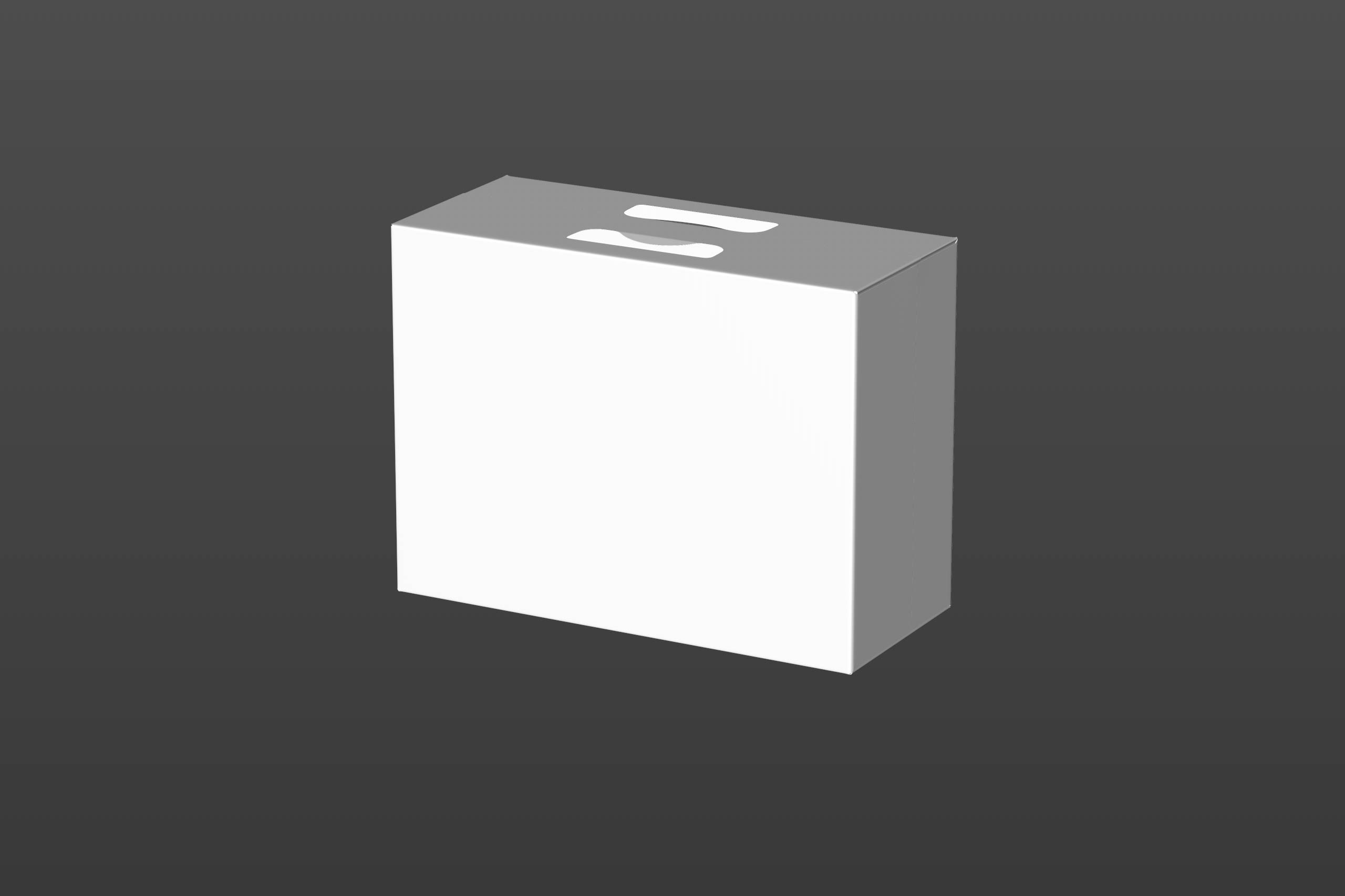 Premium Packaging 3D Model of a Multi-Pack Carton Box for 12x330ml Standard Beer/Soda Cans