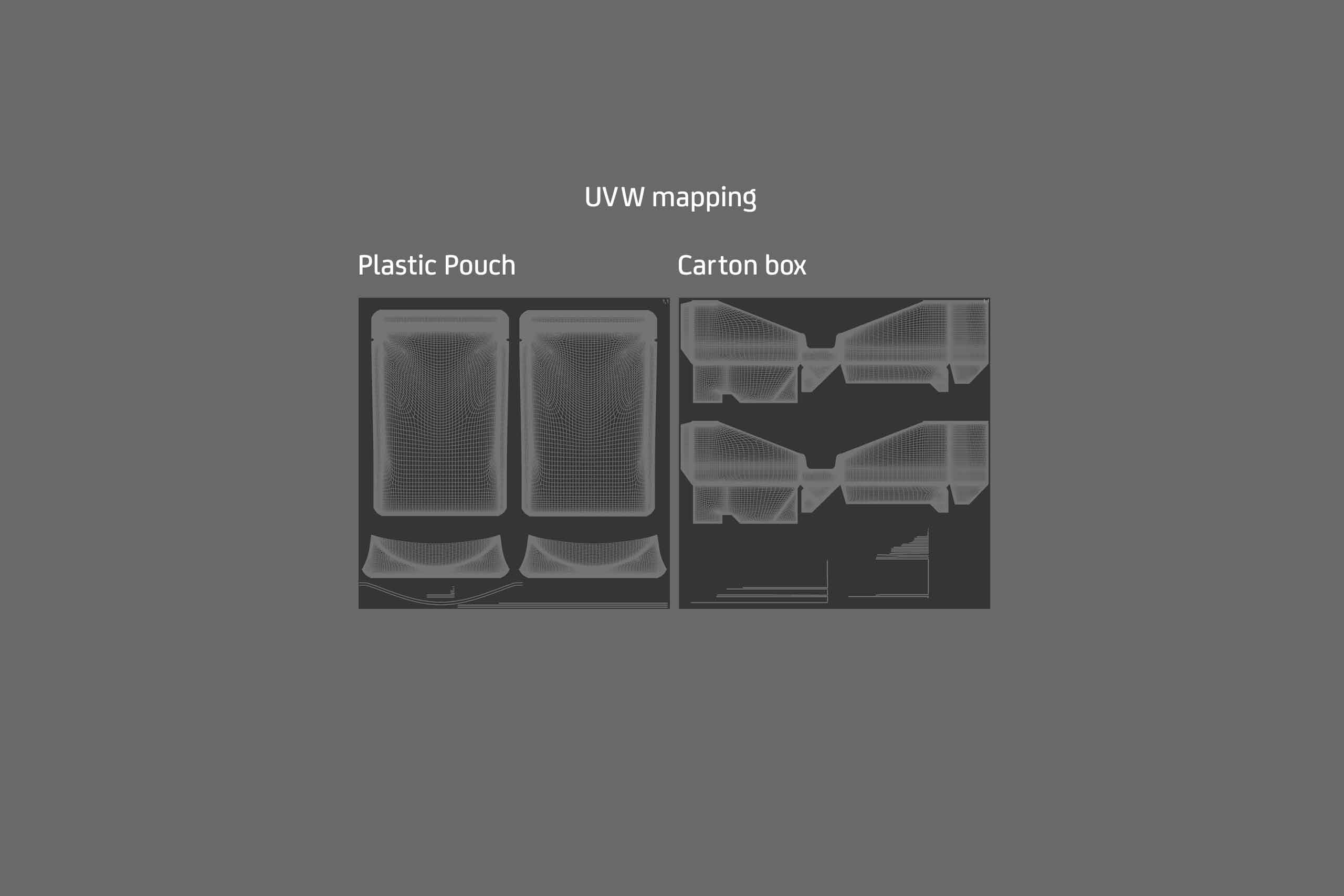 Premium 3D model of carton multi-pack packaging for 16x85g plastic pouches of pet food