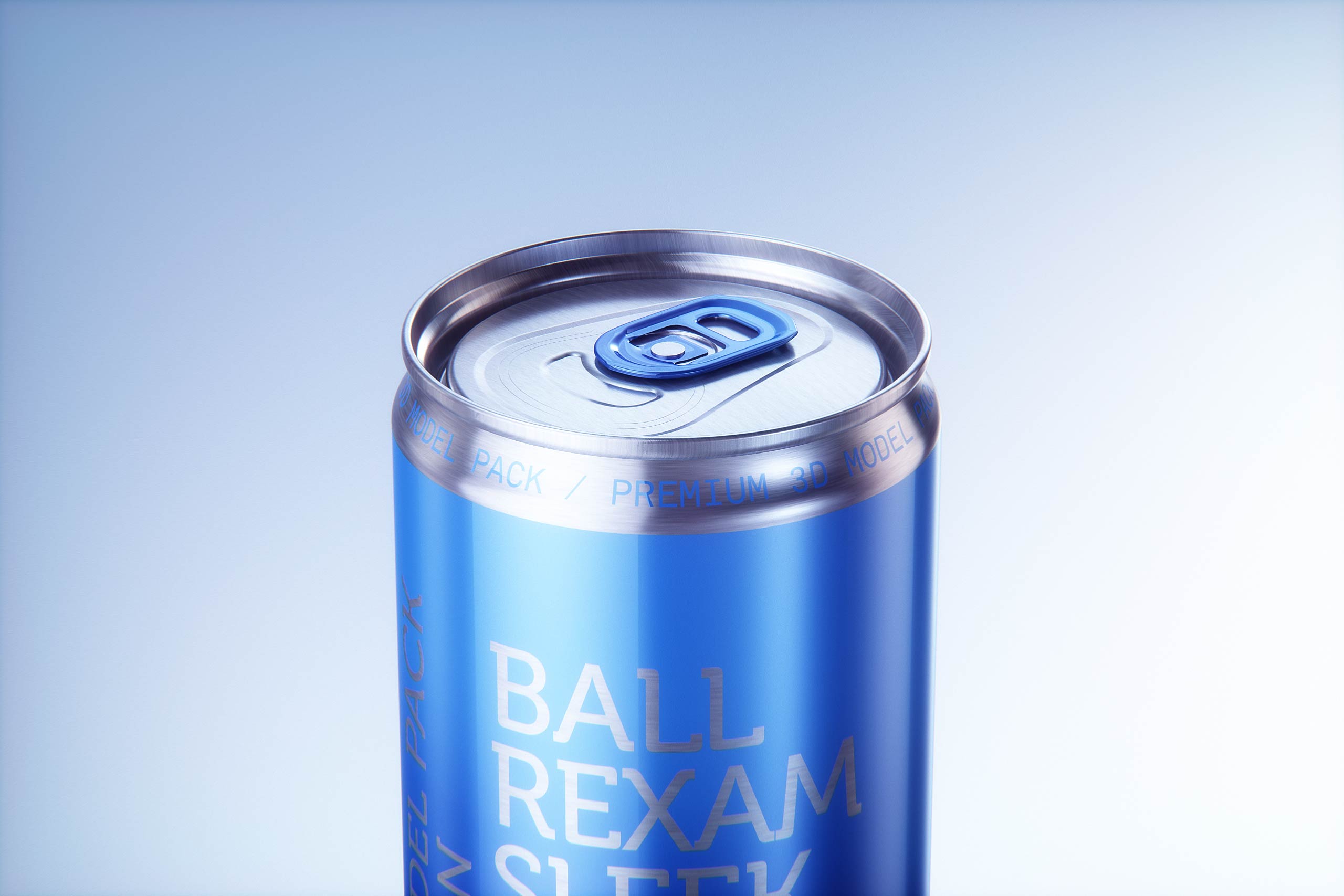 Multipack of 24x330ml Sleek Soda Cans packed in cardboard and wrapped in shrink film premium 3d model