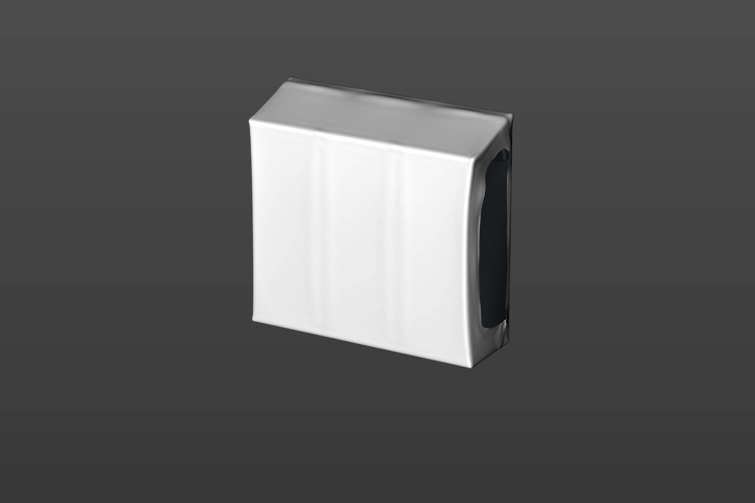 Premium 3D Model of 3x250ml Tetra Brik Edge Cartons in Shrink Film Wrap