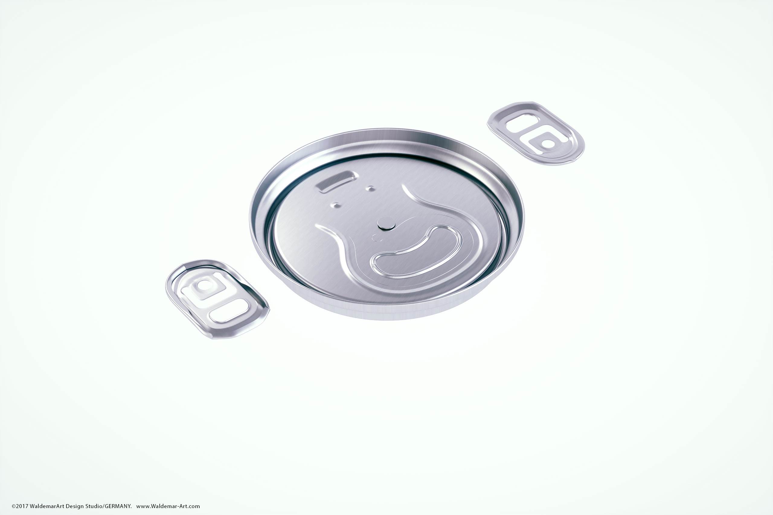 Premium packaging 3D Model of 4x330ml Standard Beer/Soda Cans in Shrink Film Wrap