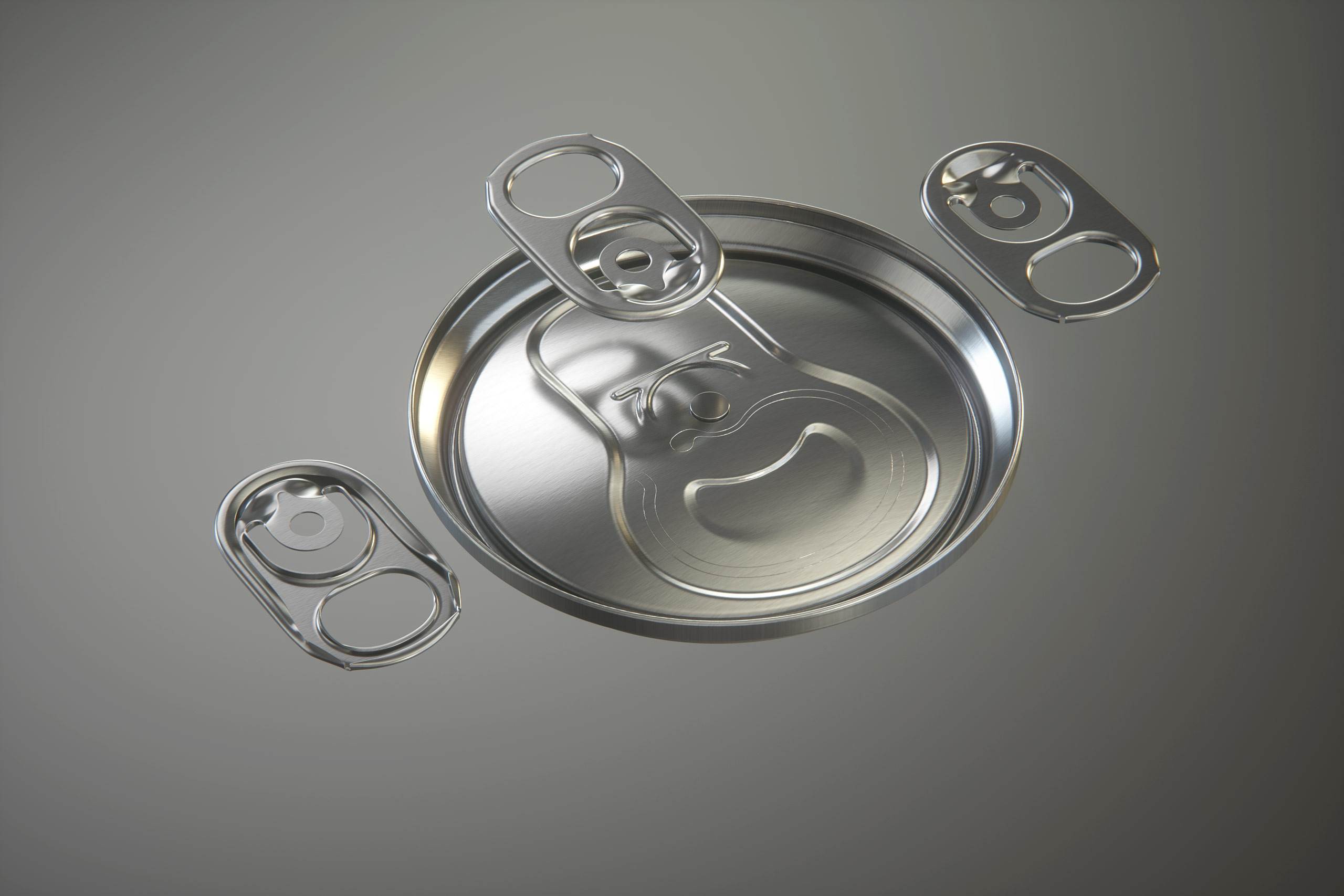 Premium packaging 3D Model of 6x350ml/355ml Standard Beer/Soda Cans in Smooth Shrink Film Wrap