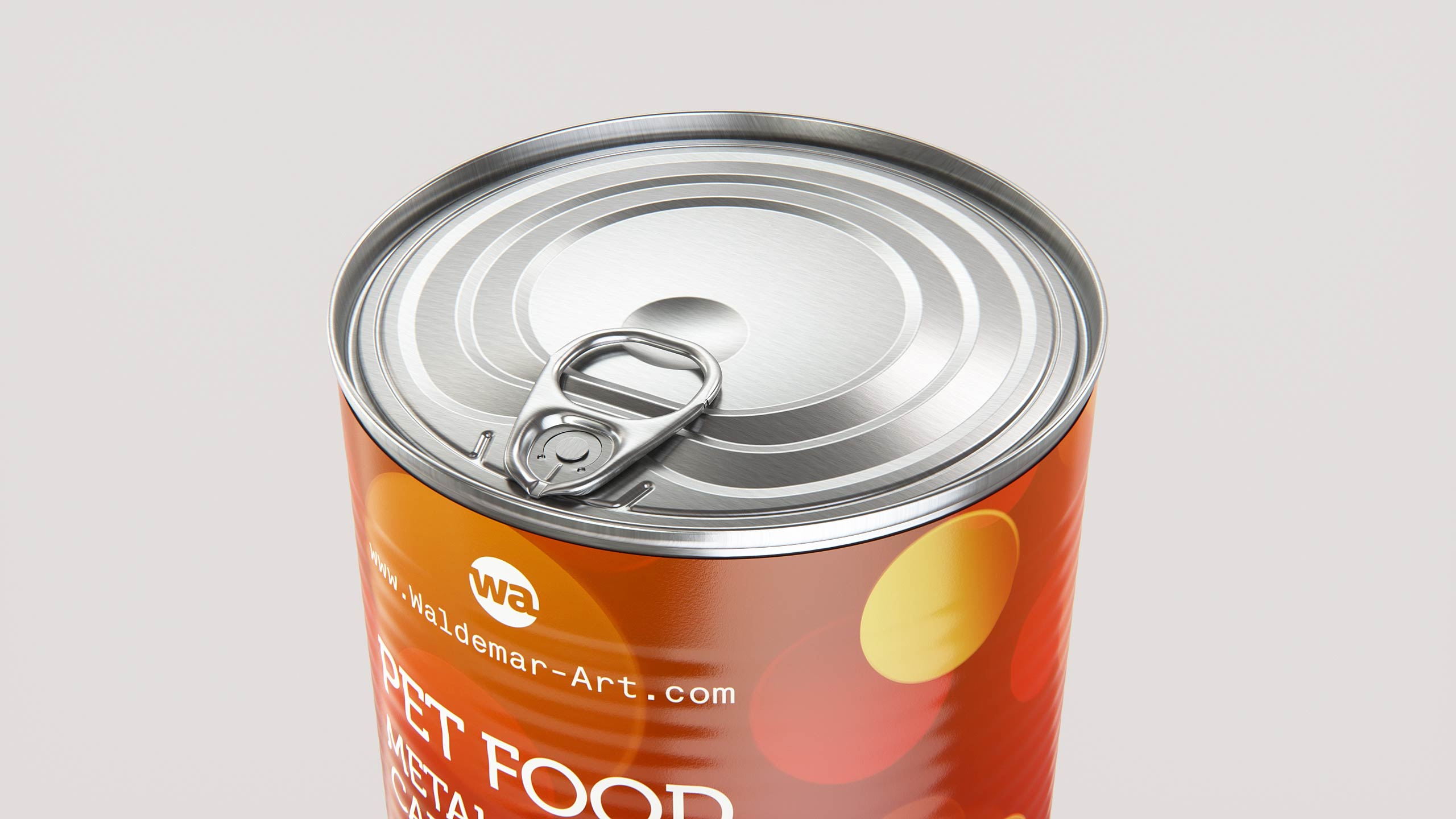 6x Carton Pack for Pet Food Metal Can 800g packaging 3D model