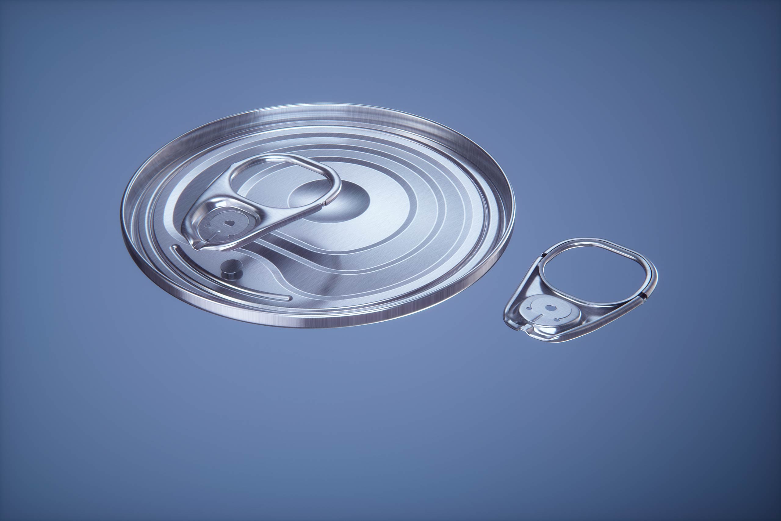 Premium 3D model of cardboard multi-pack packaging for 6x200g metal cans of pet food