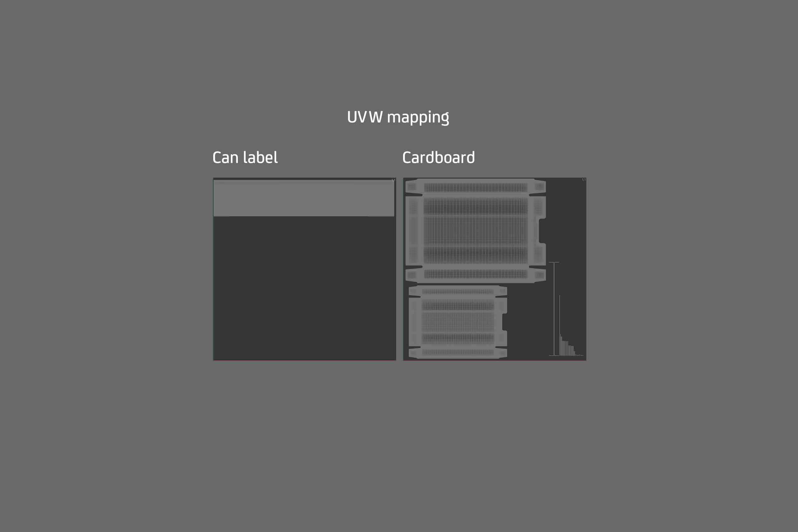 Premium 3D model of cardboard multi-pack packaging for 6x200g metal cans of pet food