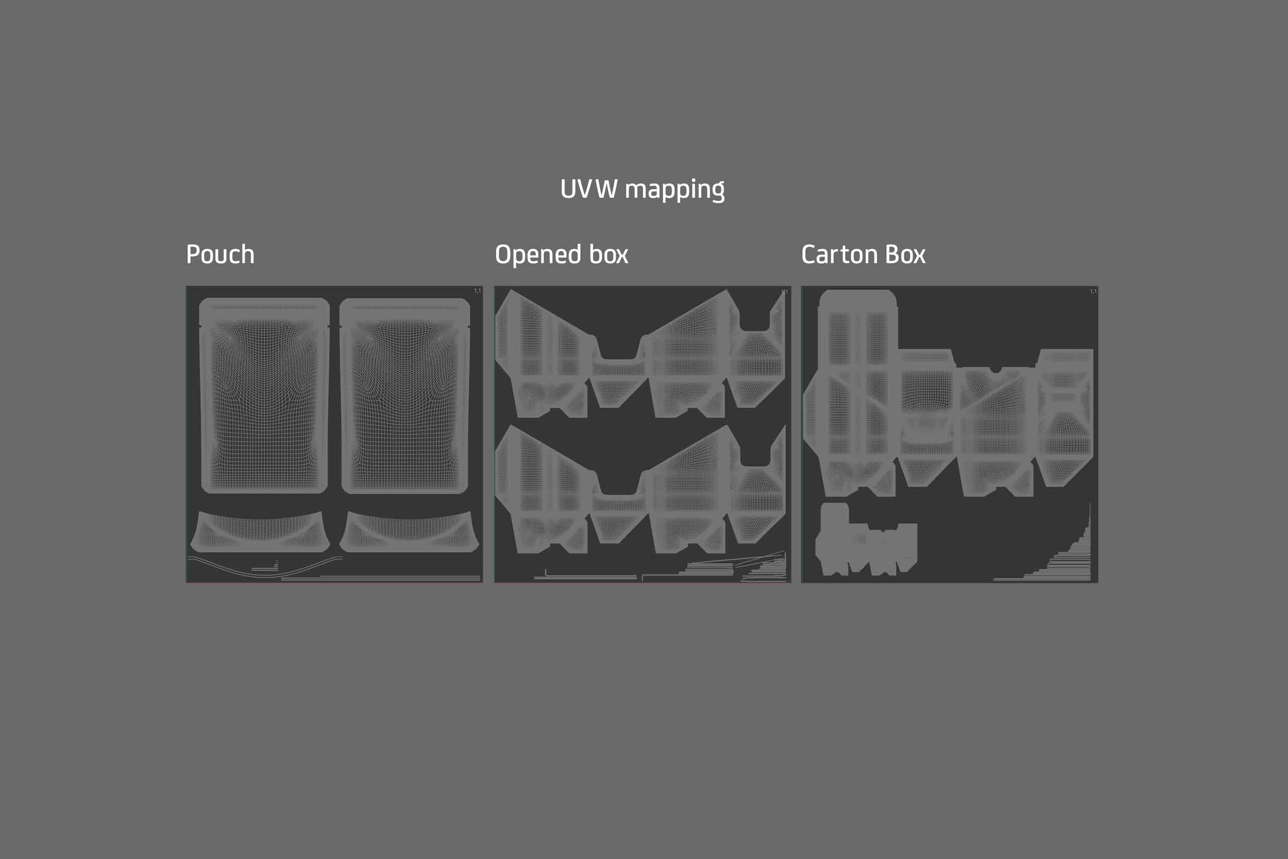 Premium 3D model of carton multi-pack packaging for 8x85g plastic pouches of pet food