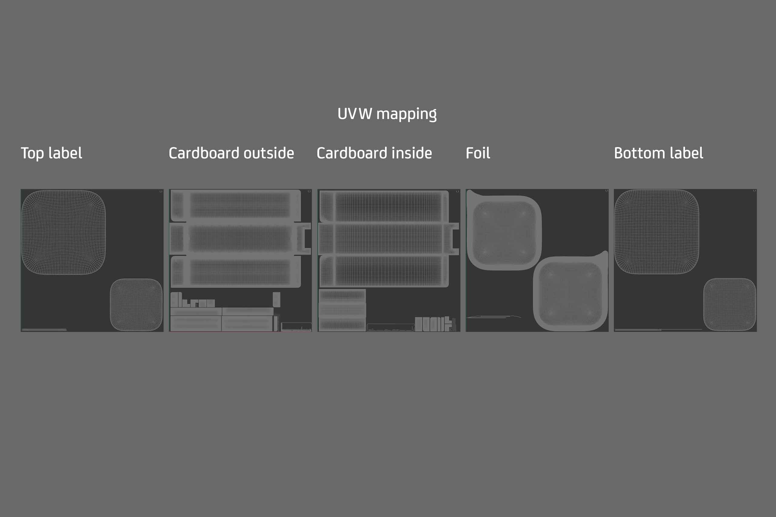 Premium 3D model of cardboard multi-pack packaging for 9x300g aluminum trays of pet food