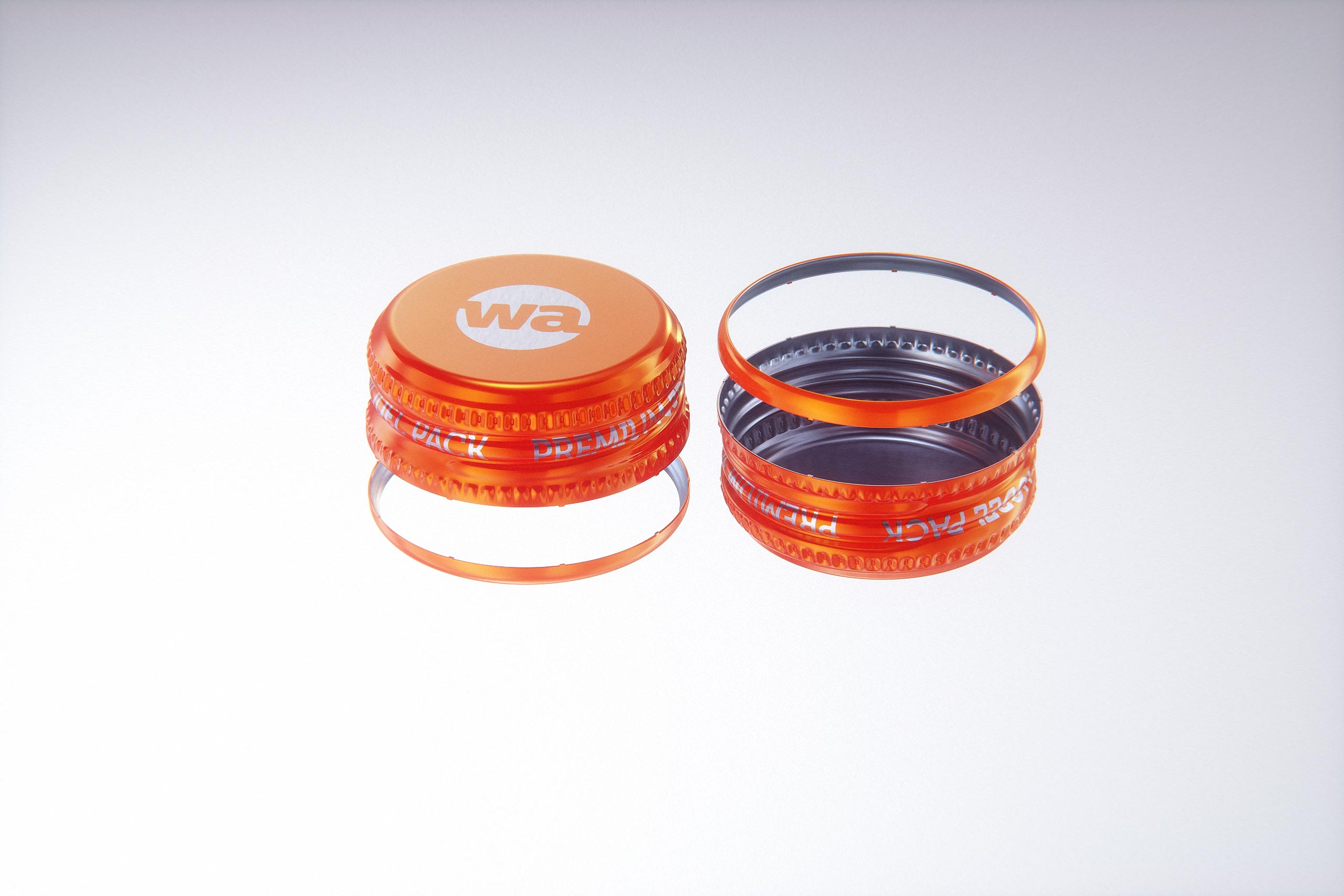 Alumi-tek (Alumitek) Aluminum Bottle packaging 3d model 12oz-355ml