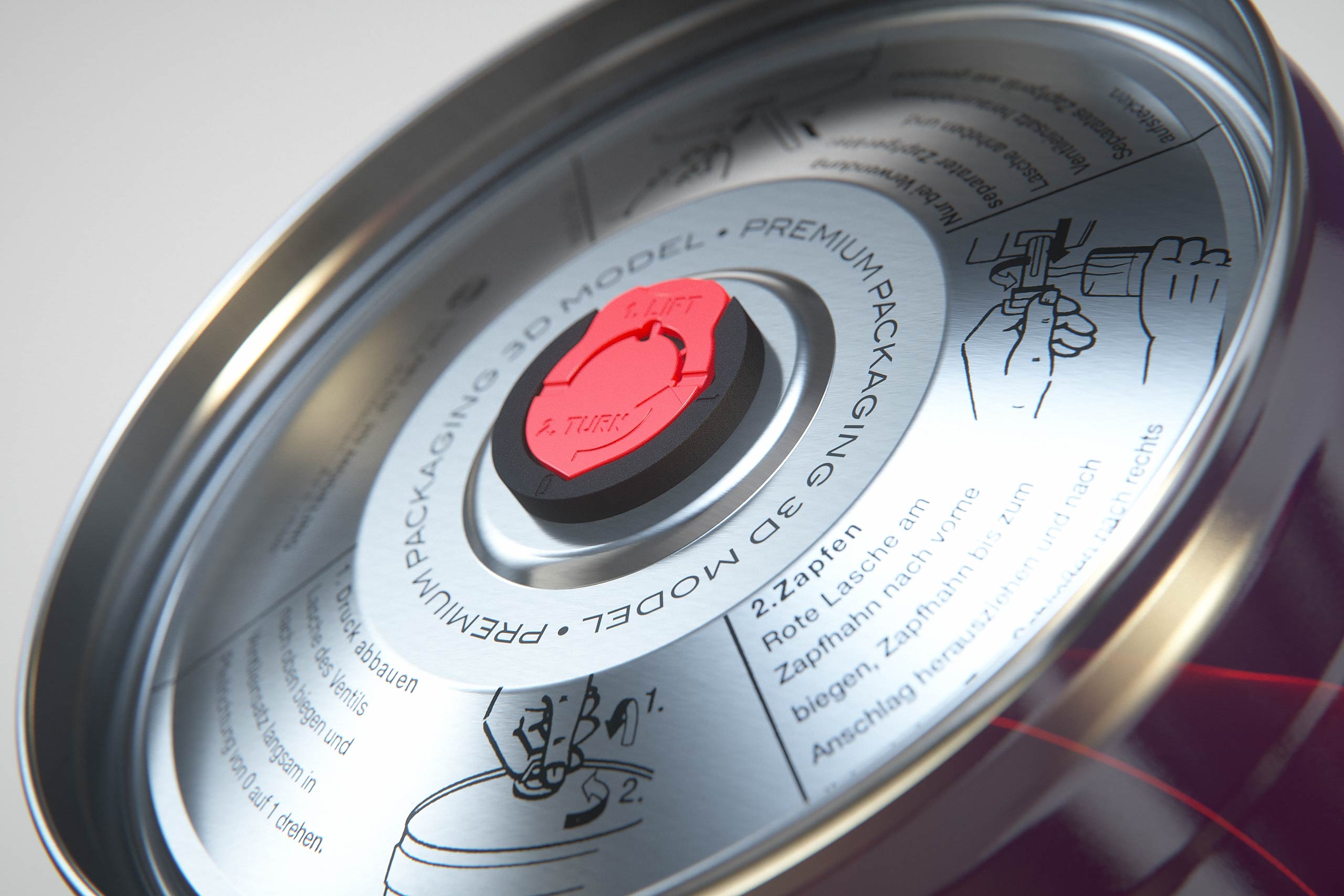 Beer Metal KEG 5L (5000ml) 3D model