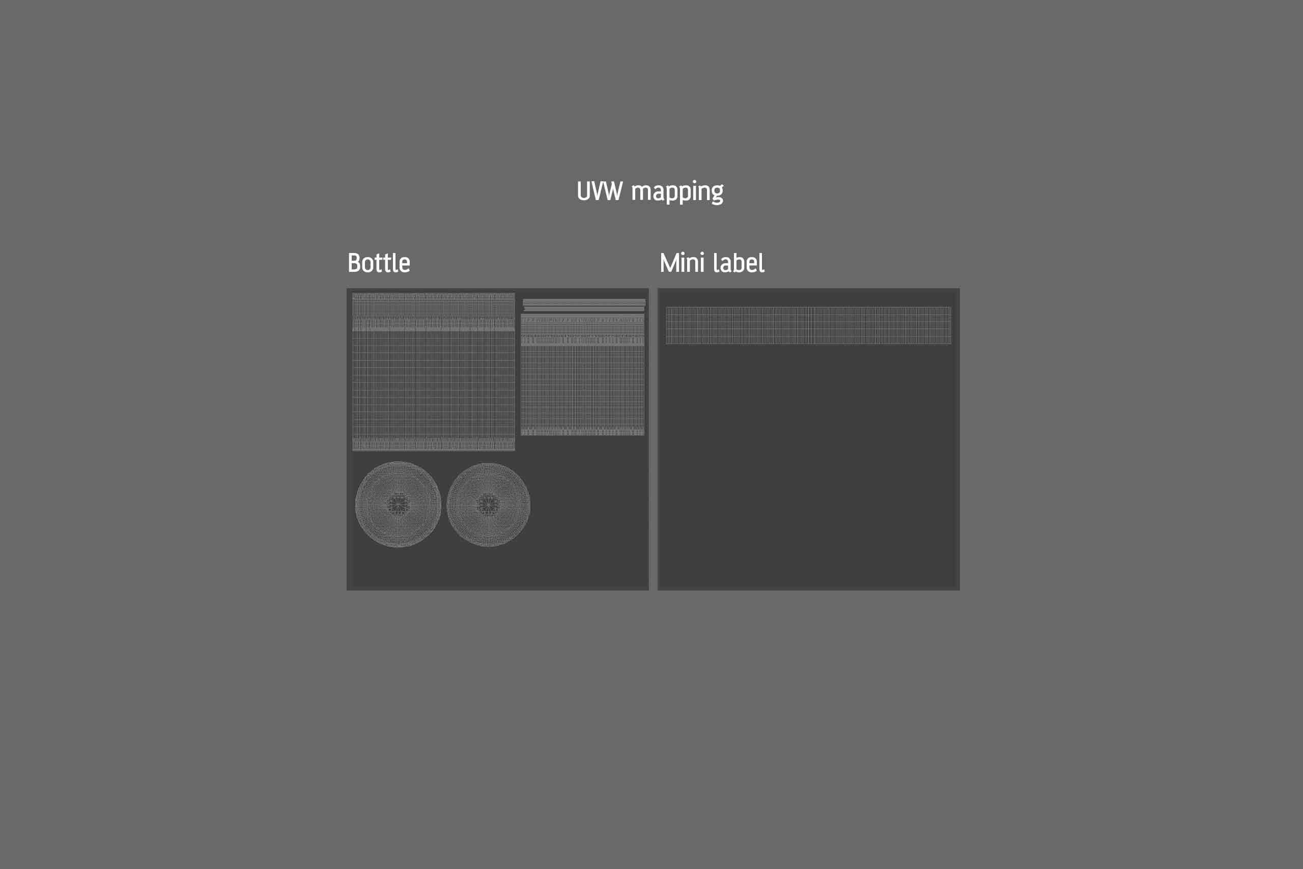 Body Wash/Shower Mousse 200ml metal bottle packaging 3D model