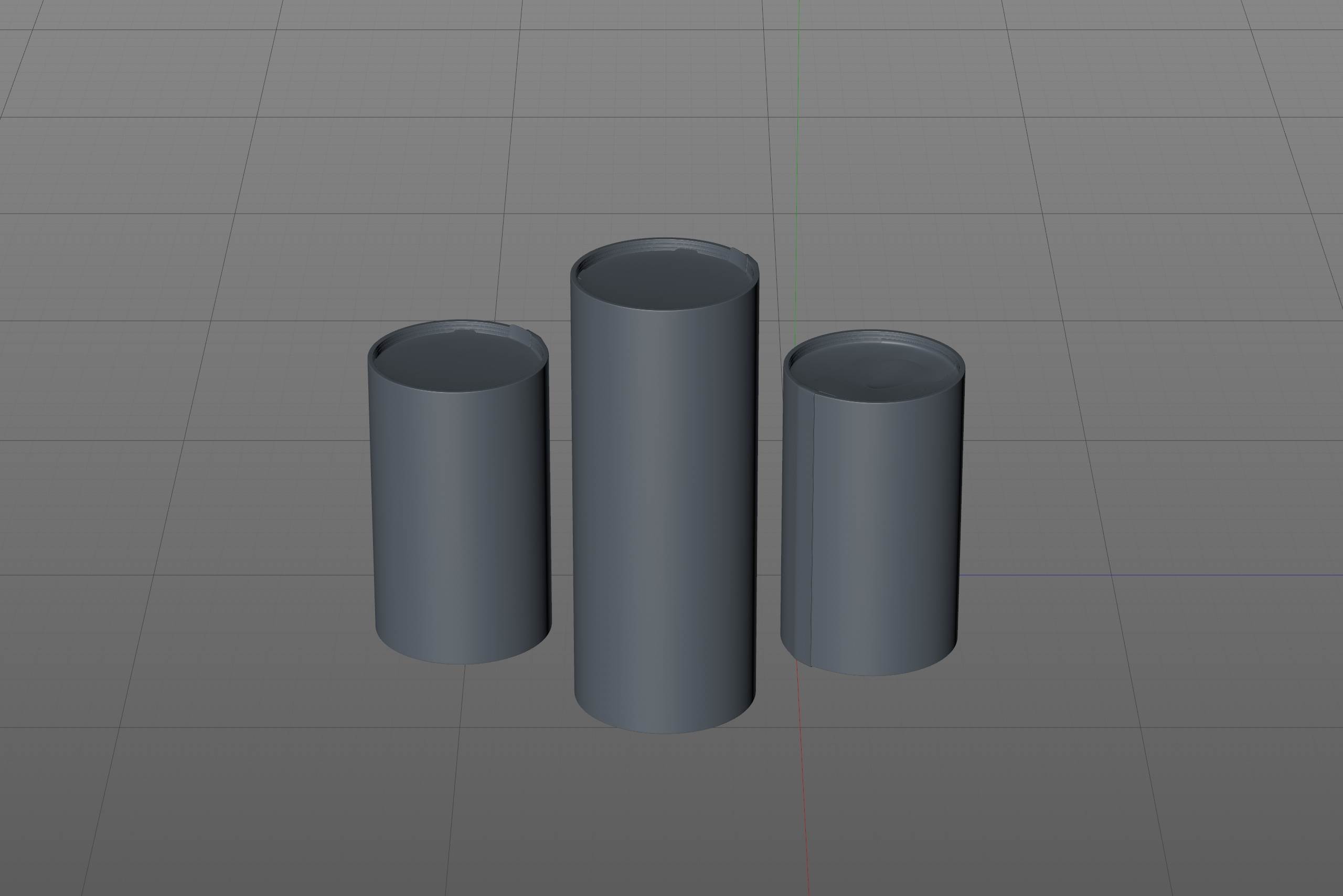 CartoCan 150ml and 250ml Premium packaging 3D model pak.