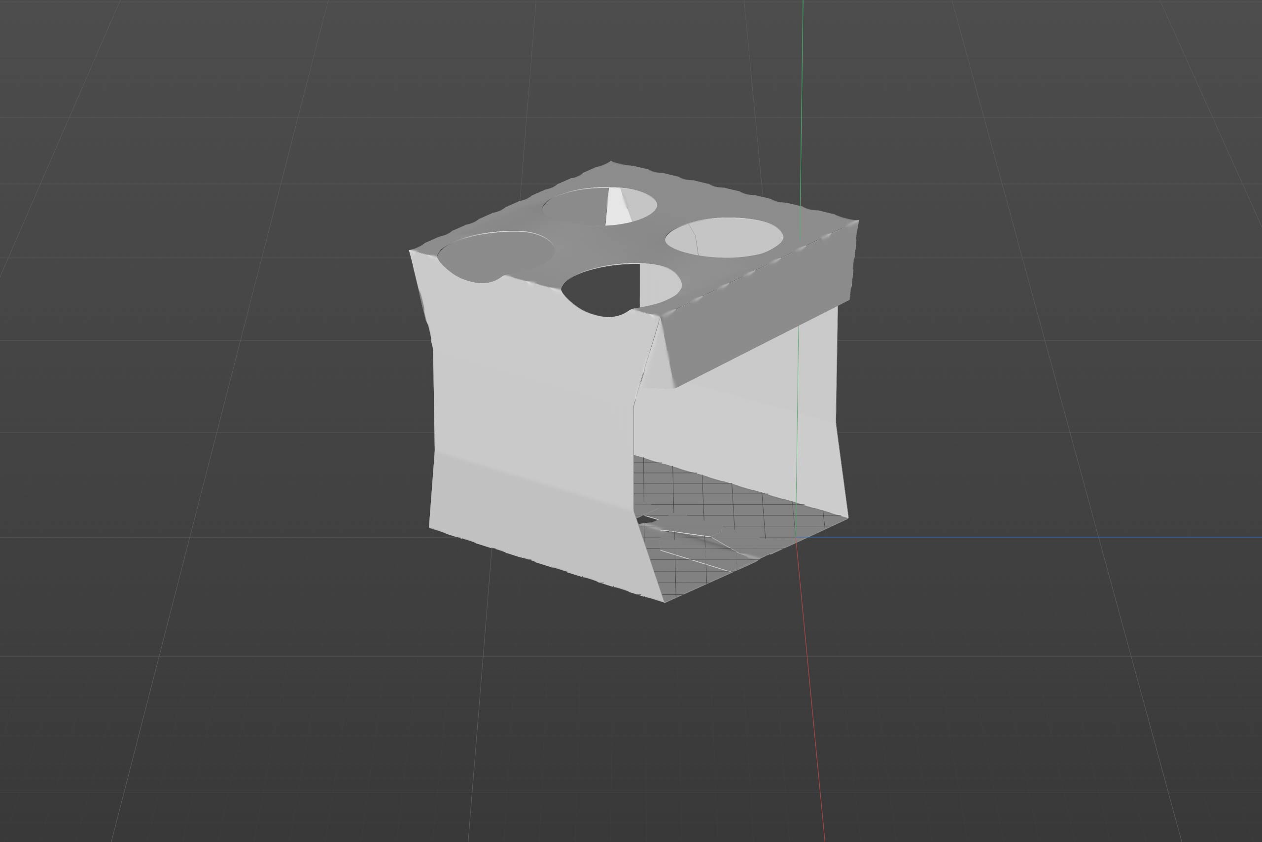 Carton multi-pack packaging for 4x200ml Tetra Prizma Edge premium 3D model