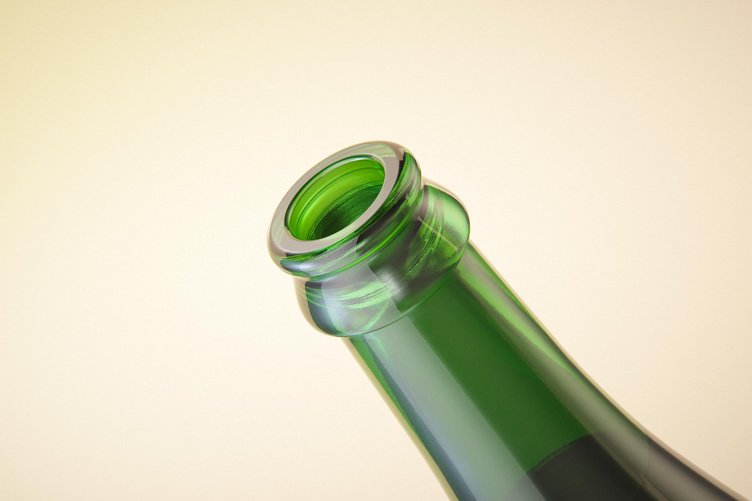 Champagne glass bottle 750ml 3d model for sparkling wine, with foil, labels, plastic cork and glass of wine
