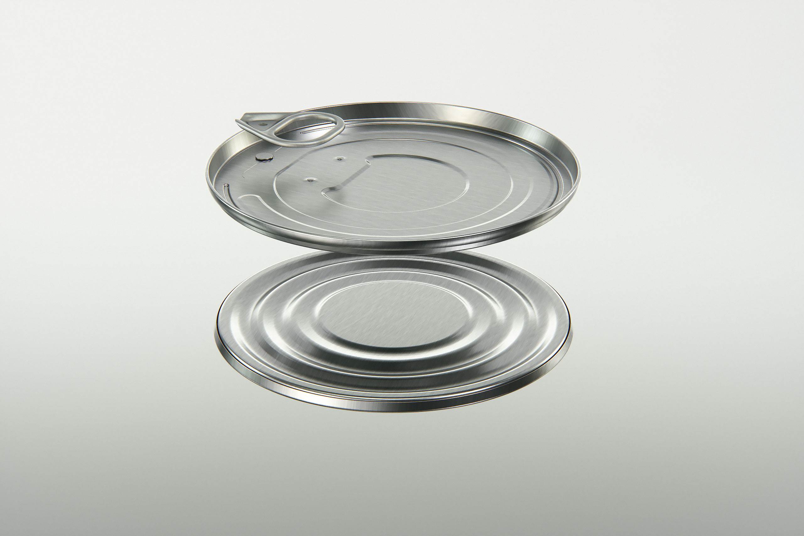 Coffee Metal Can 250g packaging 3d model