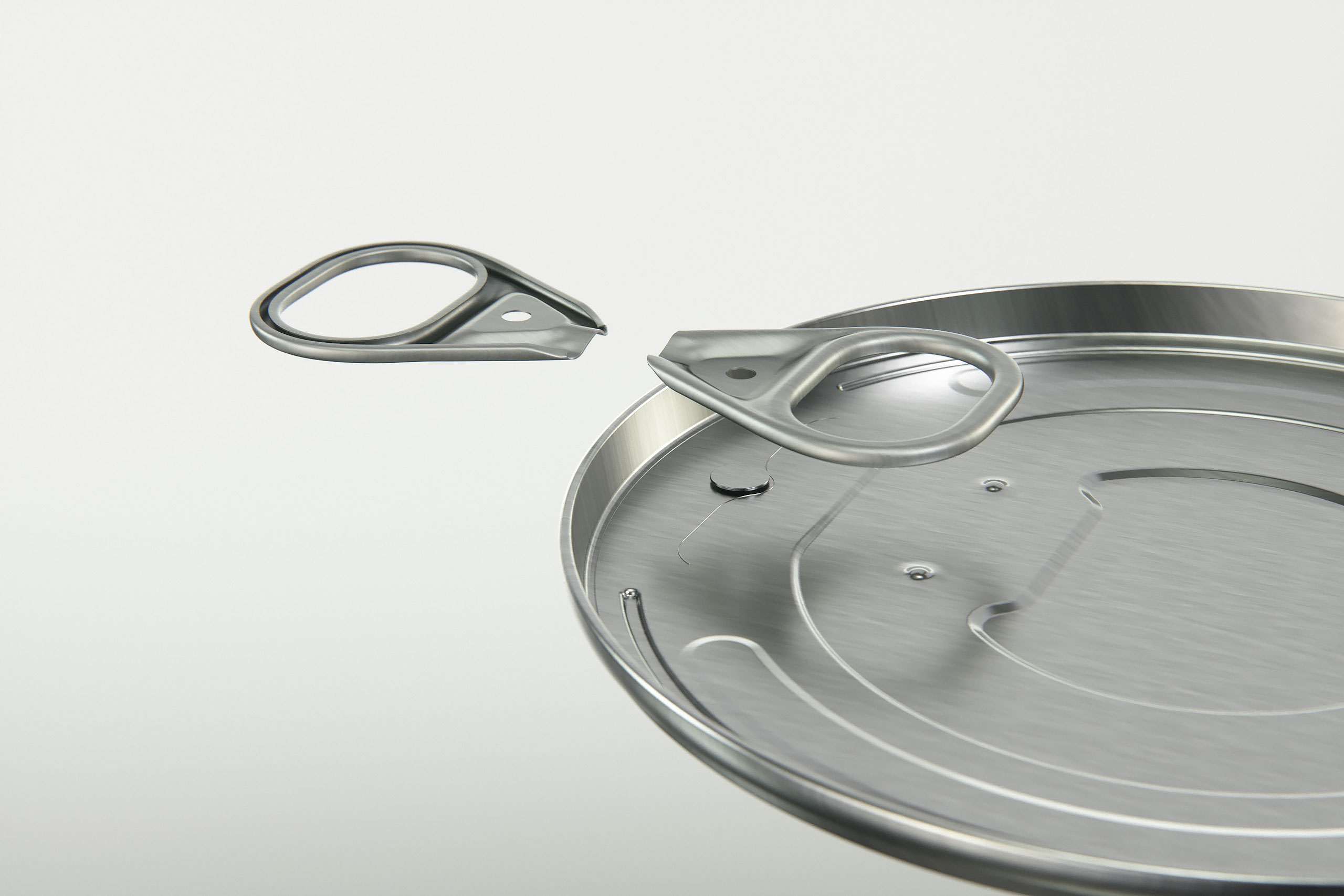 Coffee Metal Can 250g packaging 3d model