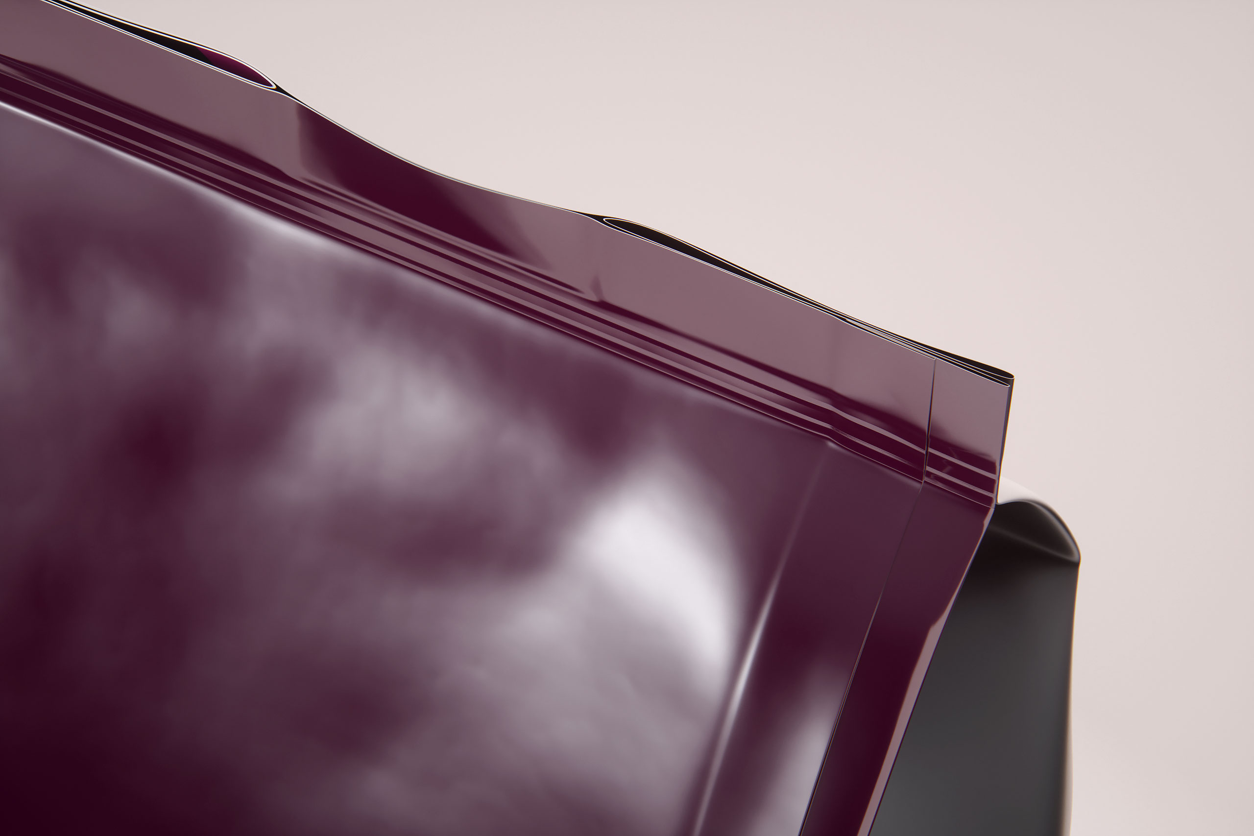 Plastic Coffee Bag 1000g (Tall) for Roasted Coffee packaging 3d model