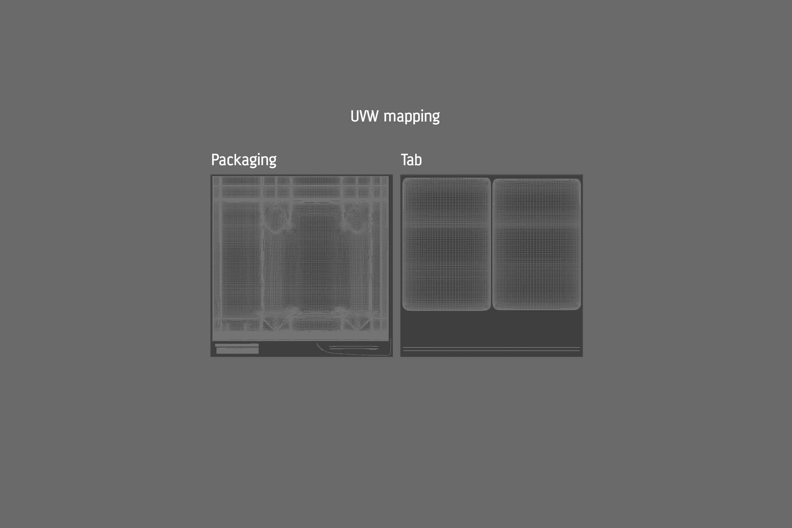 Plastic Coffee Bag with a Tab 250g packaging 3D model