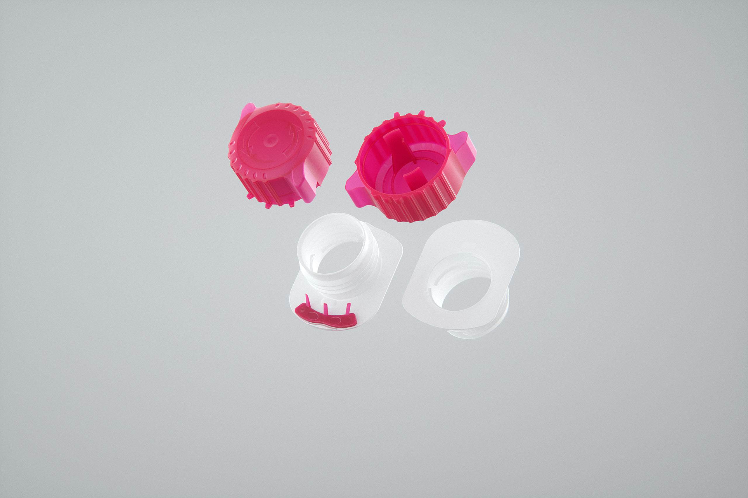 SIG combiBloc Compact 250ml with combiSmart closure packaging 3D model