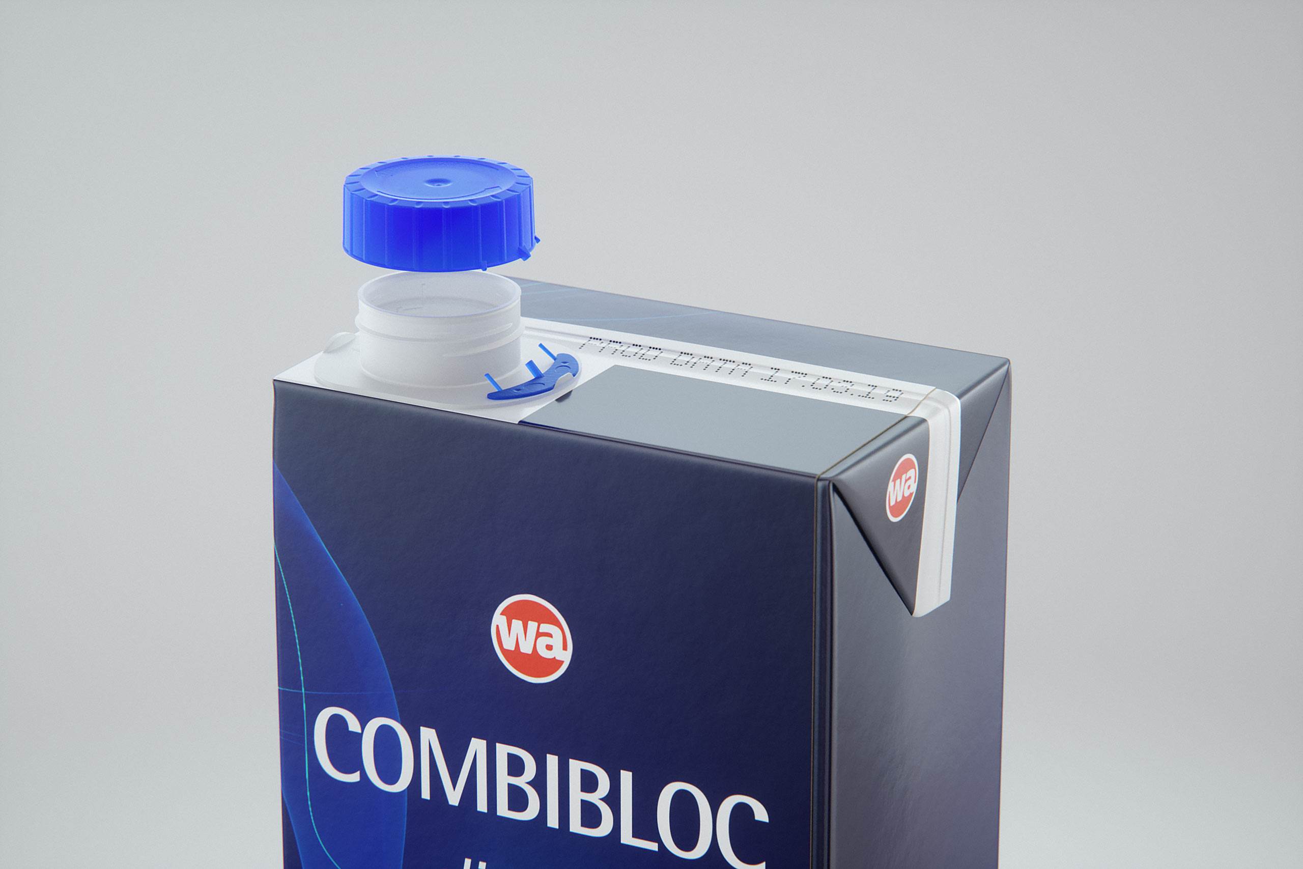 SIG Combibloc Slimline 1000ml with combiSwift Packaging 3D model