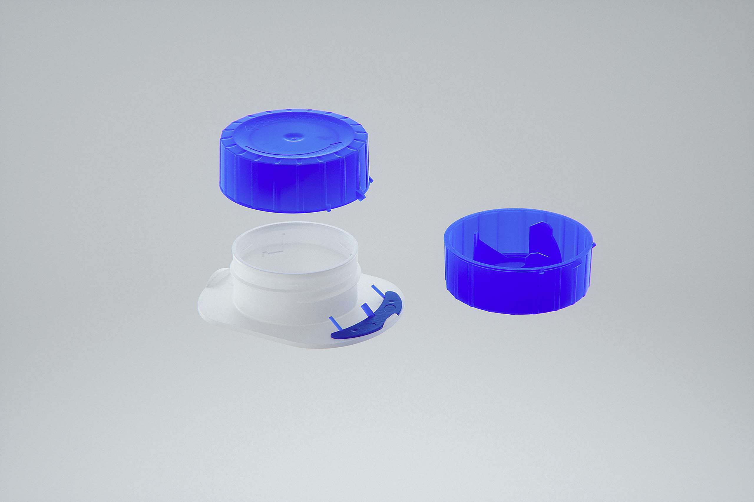 SIG Combibloc Standard 500ml packaging 3d model with CombiSwift closure