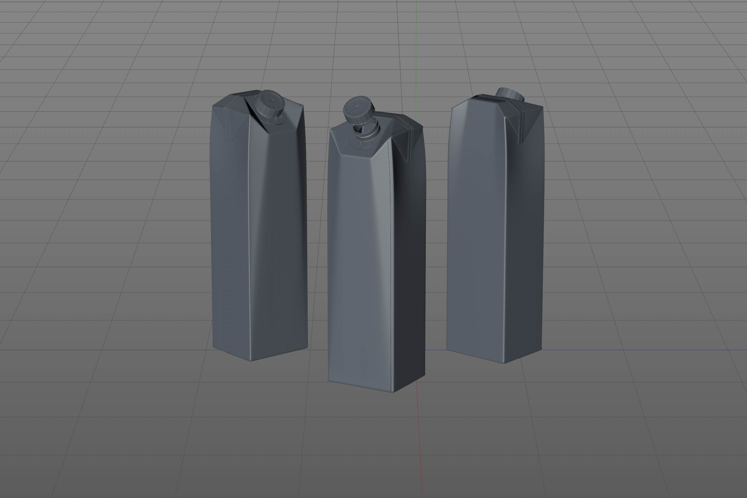 SIG Combifit Premium 1000ml with CombiSwift carton packaging 3D model