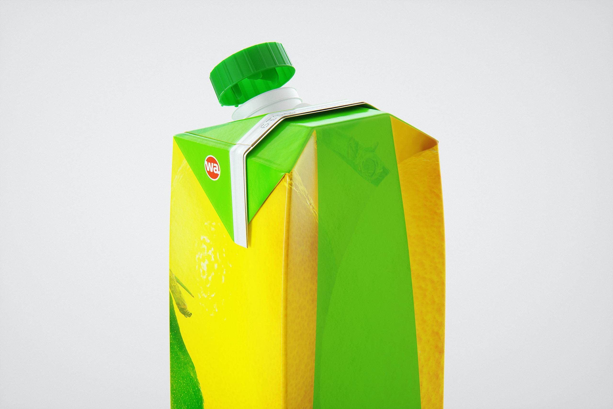 Packaging 3D model of SIG Combifit Premium 500ml with Combi-Swift closer