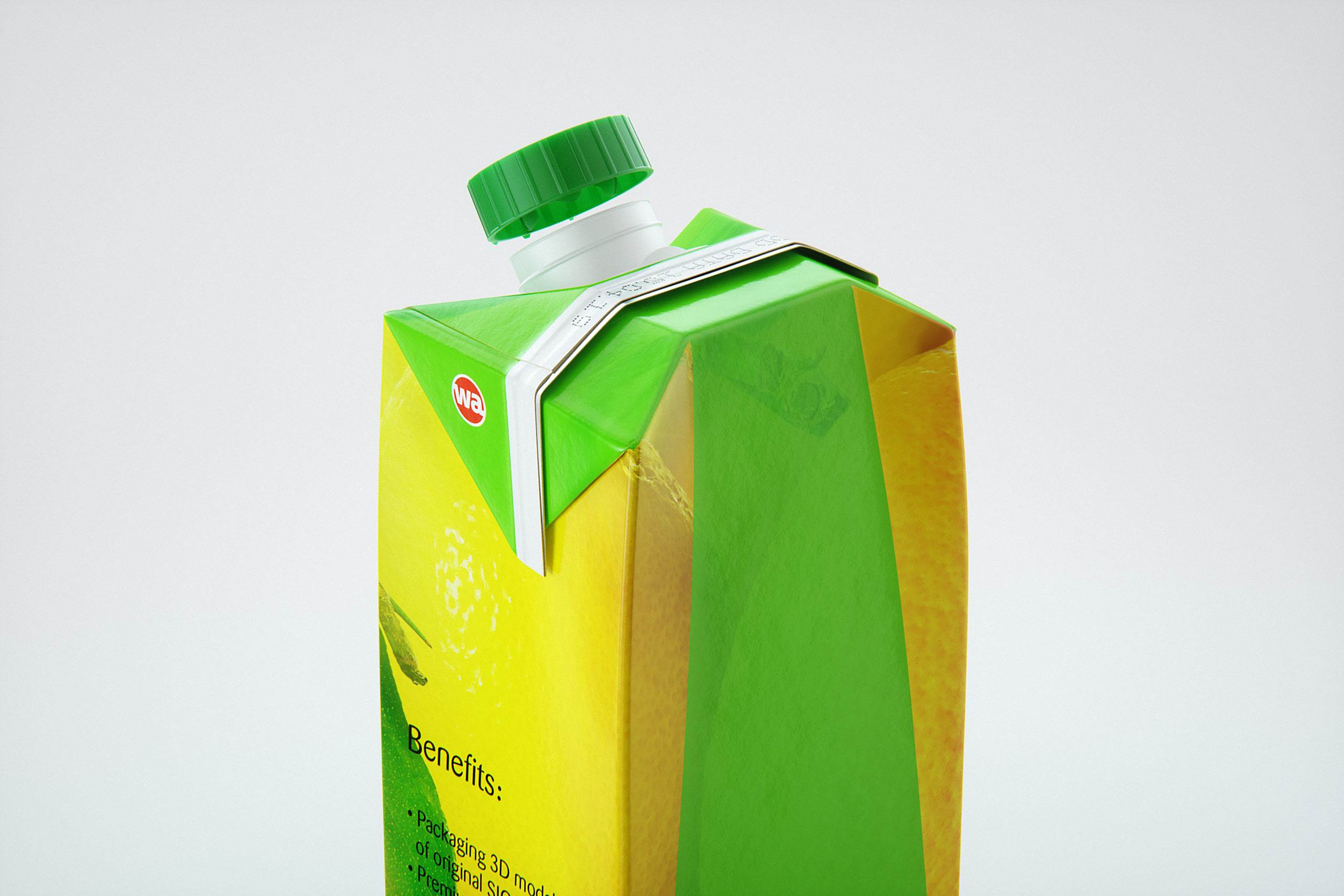 SIG Combifit Premium 750ml with Combi-Swift closer Packaging 3D model pak