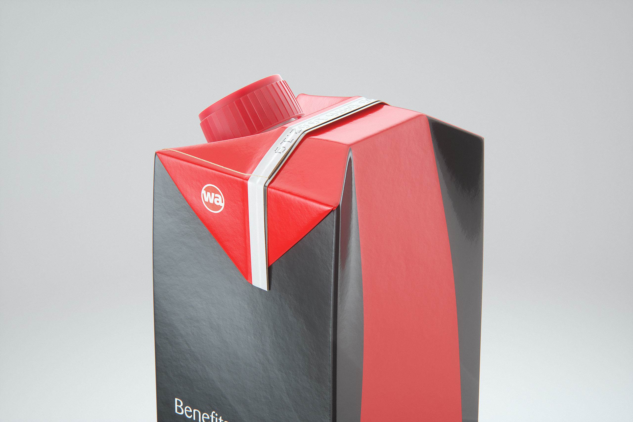 SIG combiFit Midi 1000ml with combiTwist closure packaging 3D model