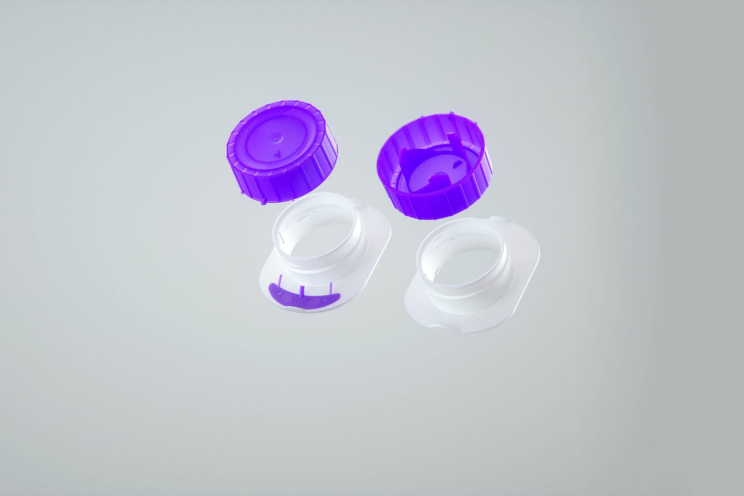 SIG combiFit Midi 500ml with combiSwift closure packaging 3D model