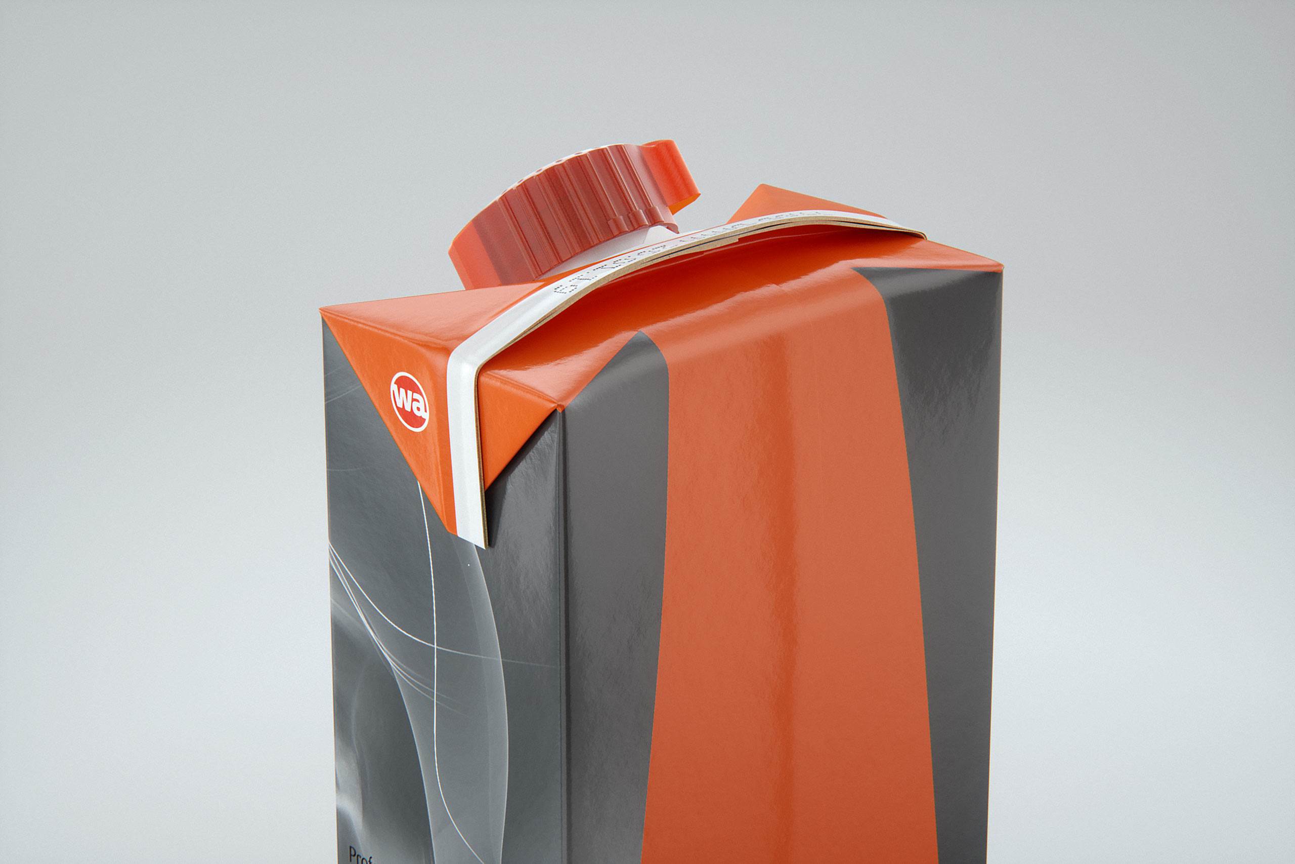 SIG combiFit Small 330ml with combiSmart closure packaging 3D model