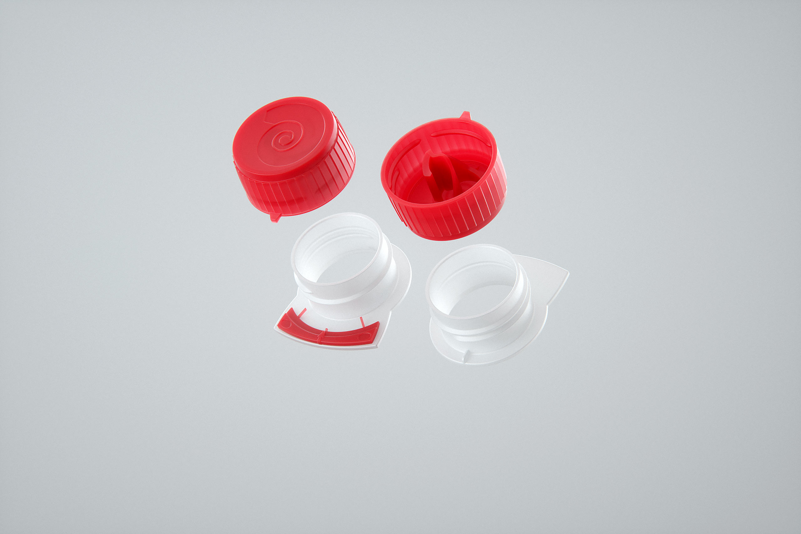 SIG Combifit Midi 750ml with CombiTwist carton packaging 3D model