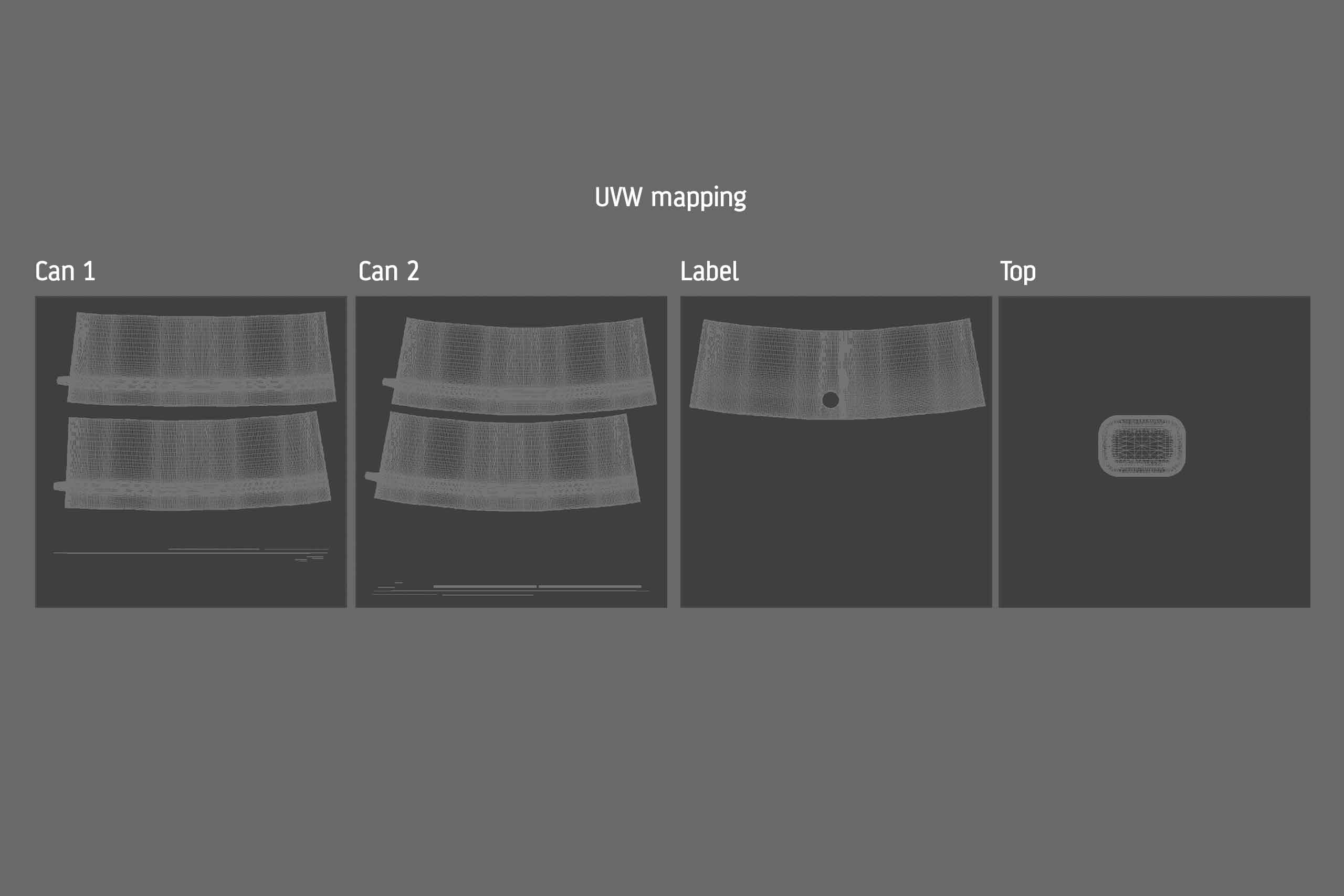 Corned Beef metal cans 200g (2 set) with the key packaging 3d model