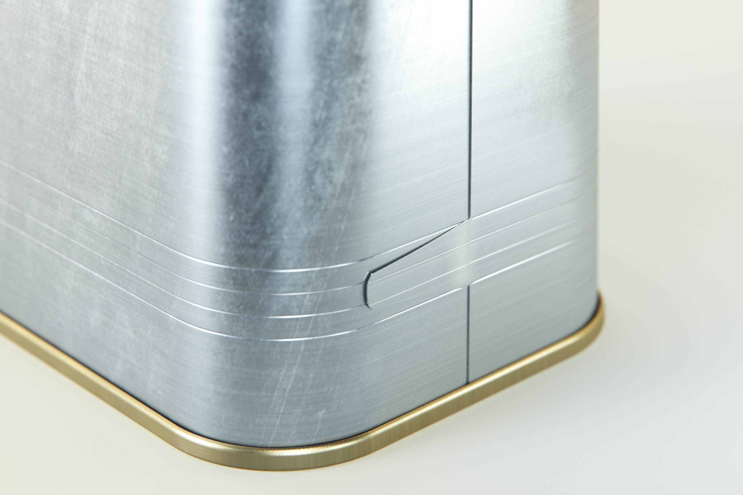 Corned Beef metal cans 340g (2 set) with the key packaging 3d model