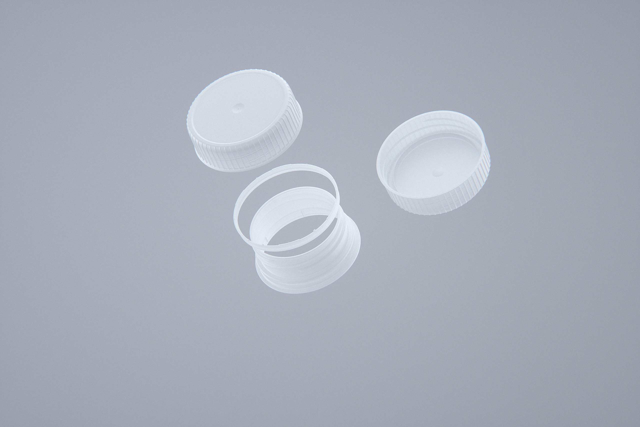 Elopak Pure-Pak Diamond-Curve Fresh 500ml premium packaging 3D model - exploded cap