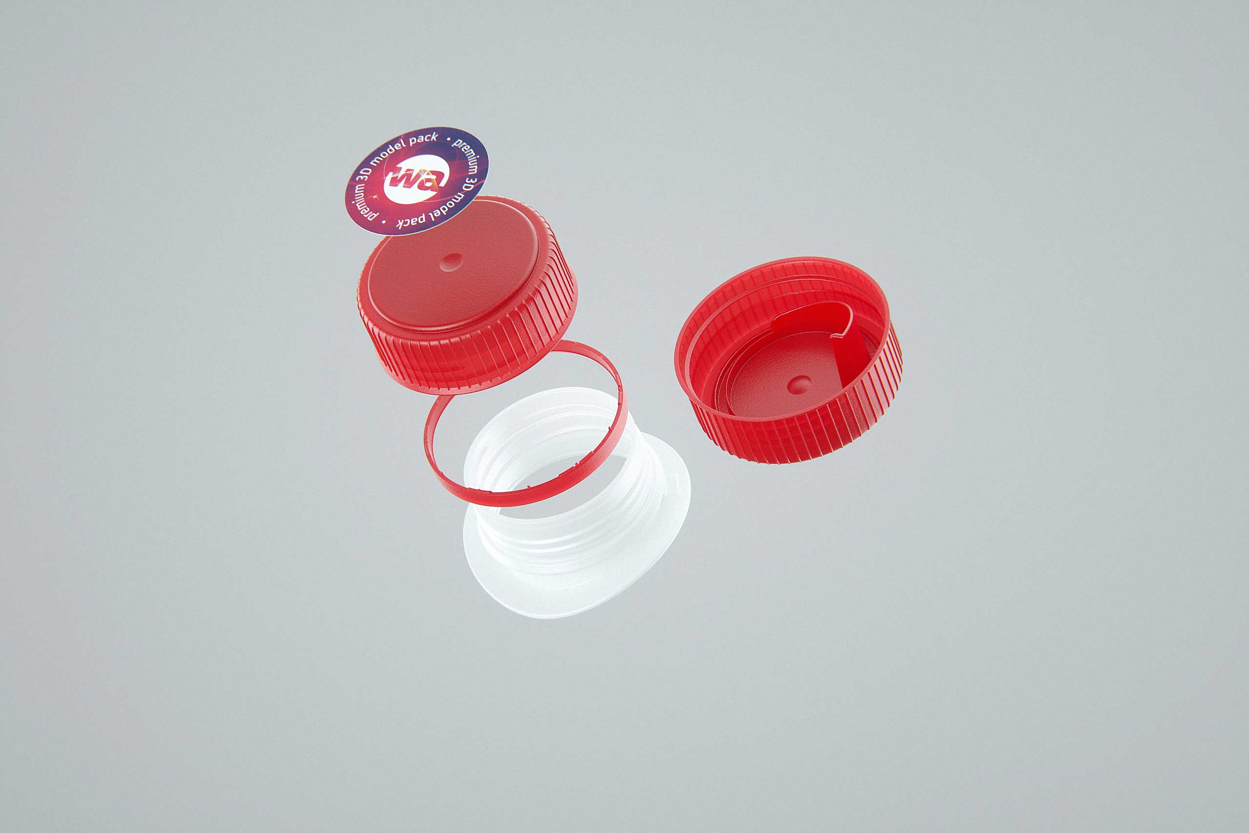 Elopak Pure-Pak Diamond-Curve Aseptic 500ml premium packaging 3D model