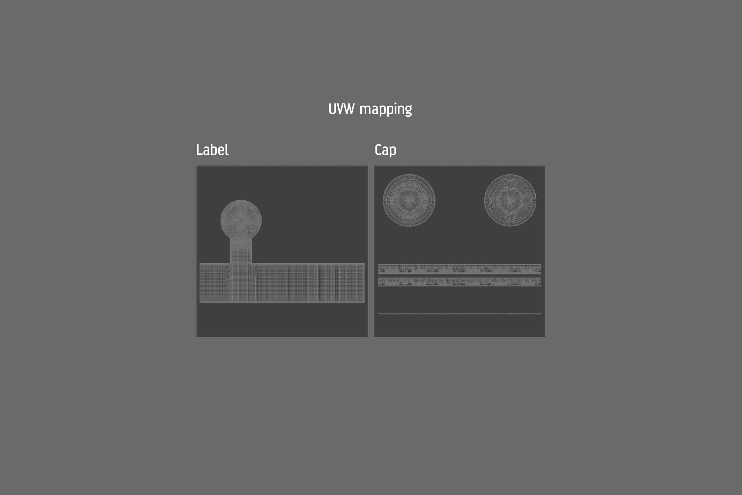 Wild Flower Honey Glass Jar 500g packaging 3d model