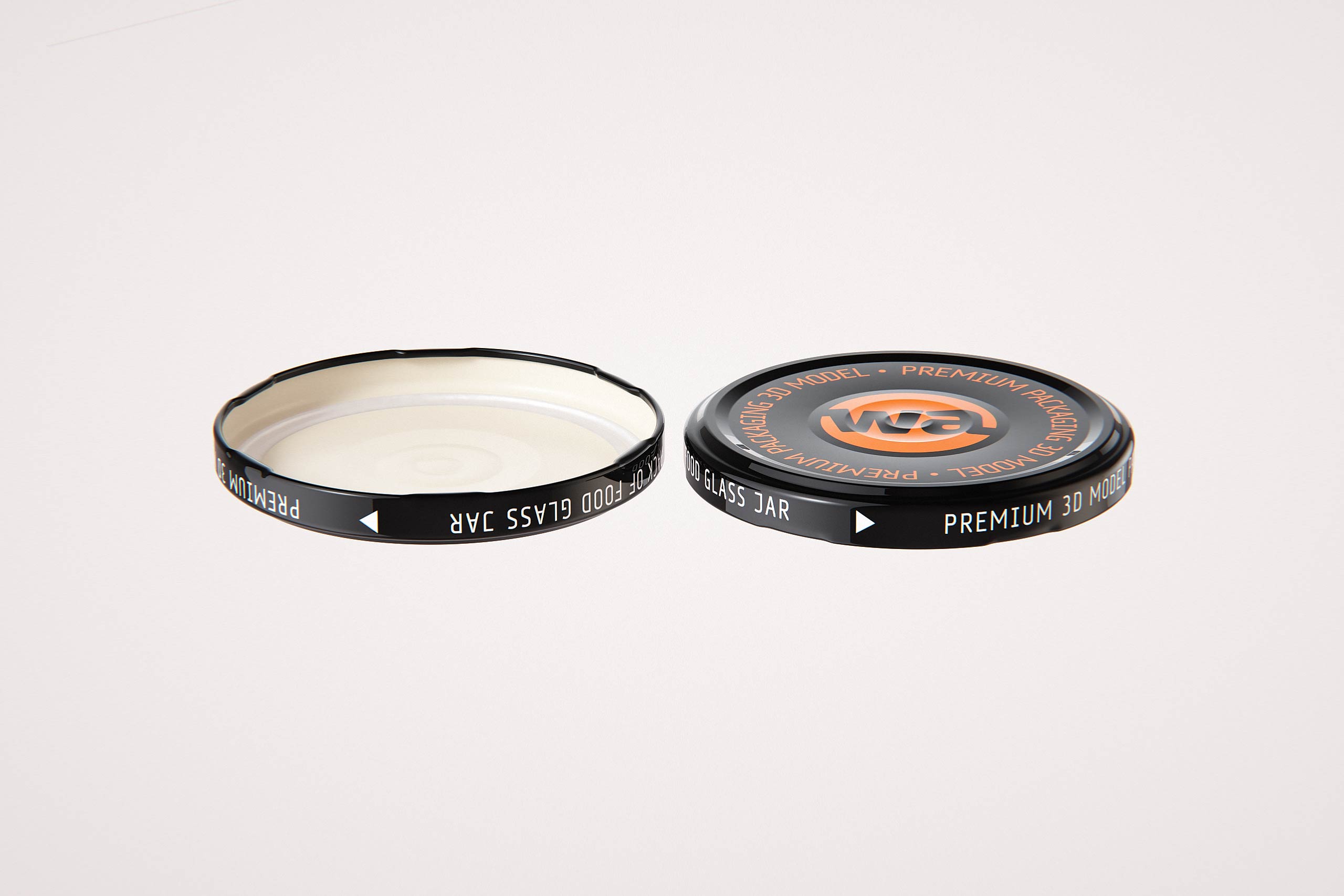 Gulash Soup Glass Jar 350ml packaging 3d model