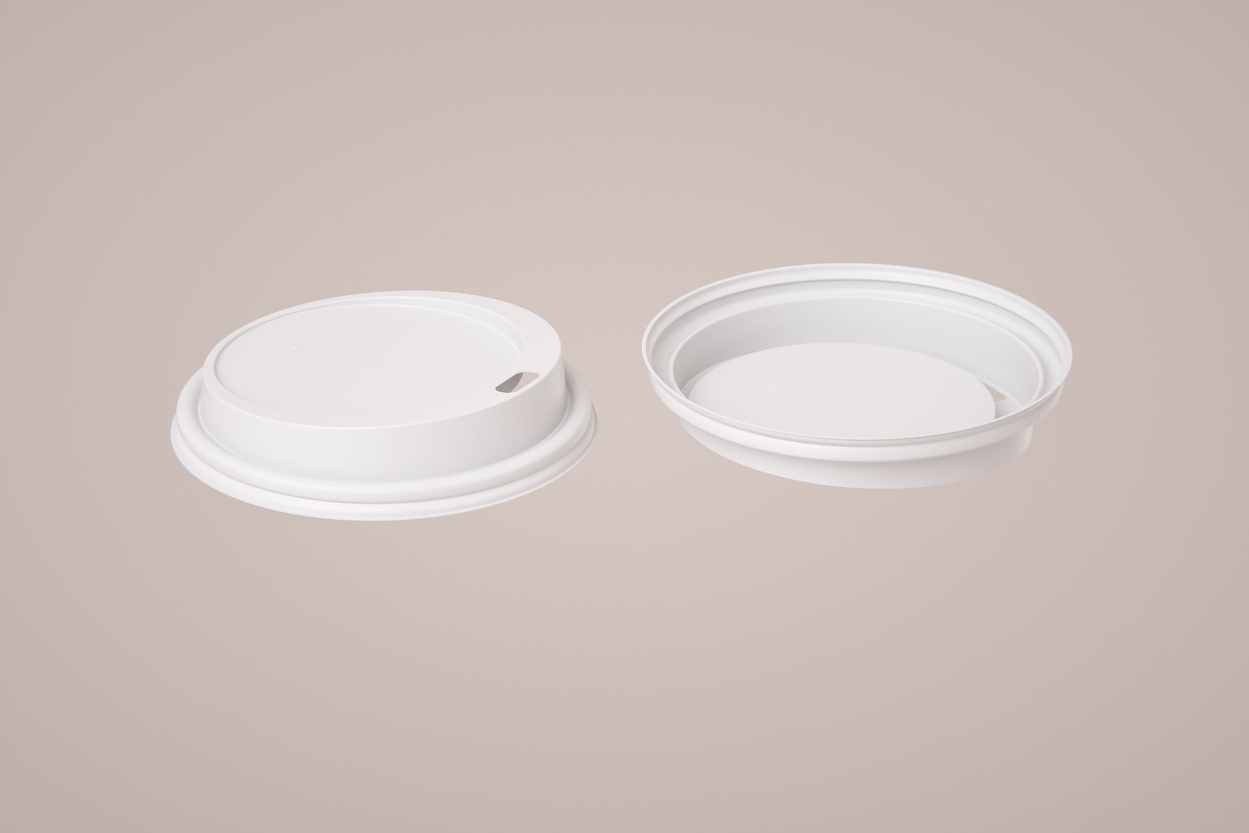Group of Paper Coffee-To-Go Cups 3D model pack (4oz, 6oz, 12oz, 16oz, 20oz)